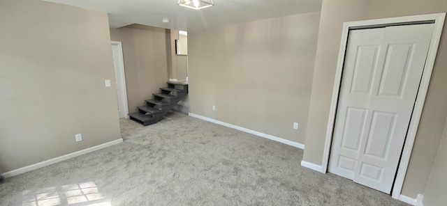 1835 Echo Point Rd, Bronston, KY 42518 - basement with carpet and baseboards