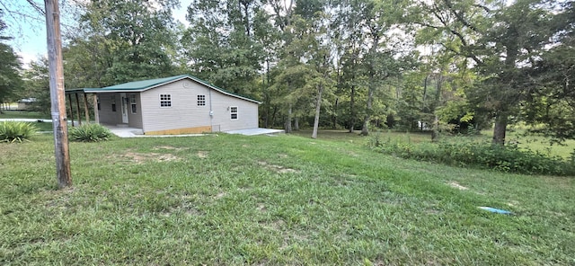 1835 Echo Point Rd, Bronston, KY 42518 - view of grassy yard with view of wooded area