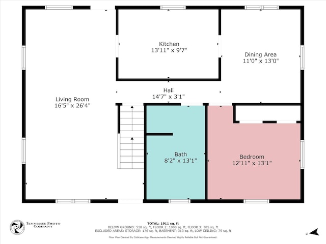 15 Oak Leaf Ln, Albany, KY 42602 - plan