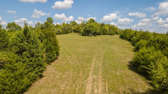 drone / aerial view featuring a rural view