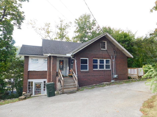 view of front of house