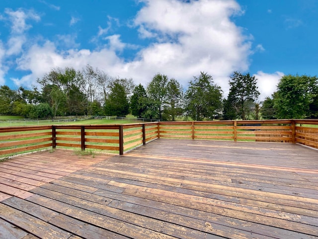 view of deck