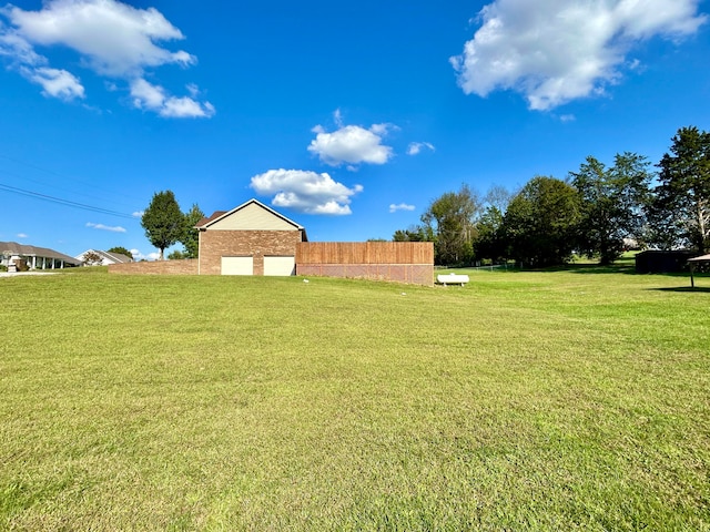 view of yard