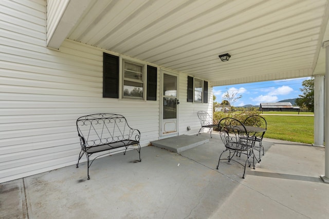 view of patio / terrace