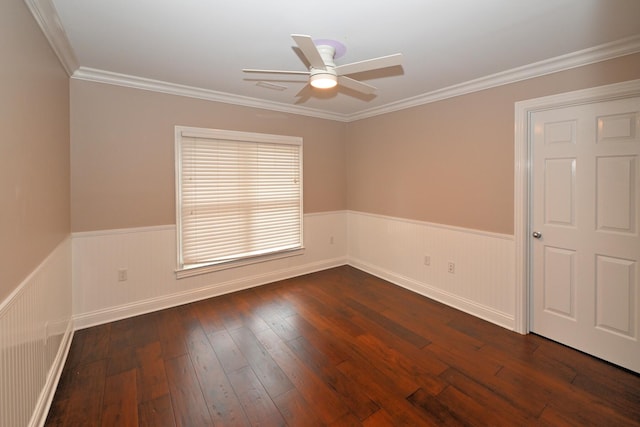 entrance foyer featuring a wealth of natural light, light hardwood / wood-style floors, crown molding, and french doors