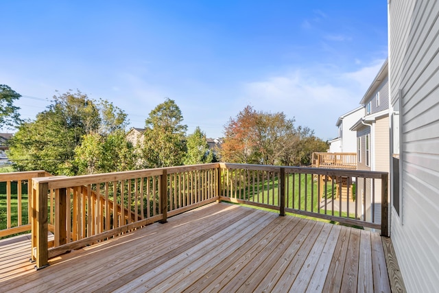 view of deck