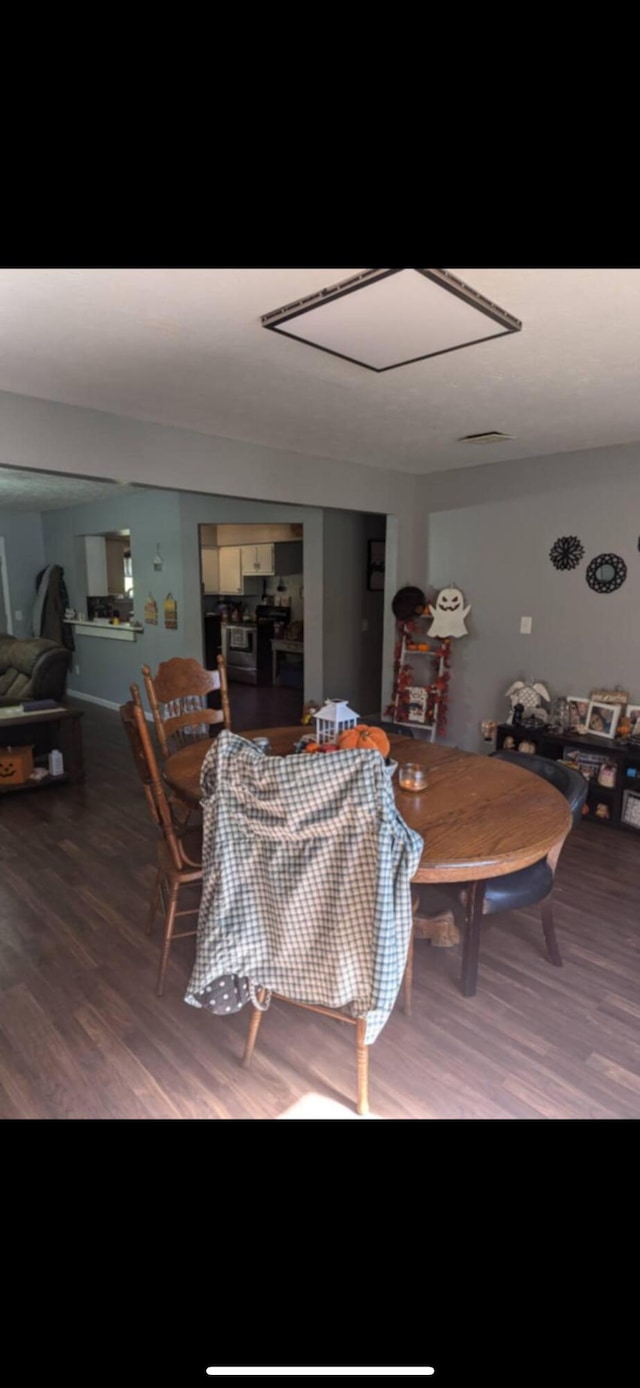 living room featuring hardwood / wood-style floors