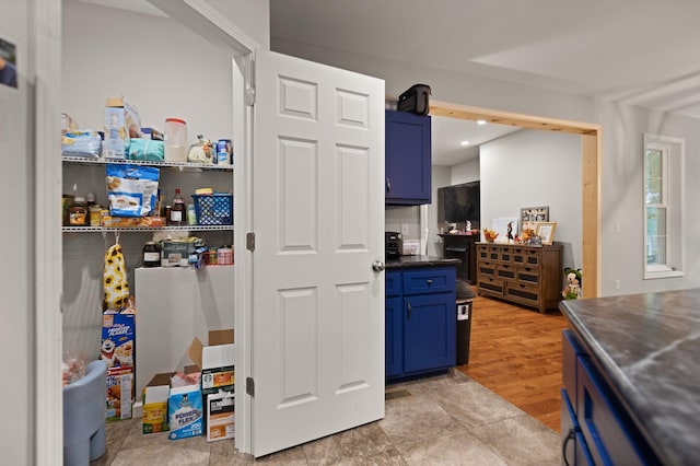 view of pantry