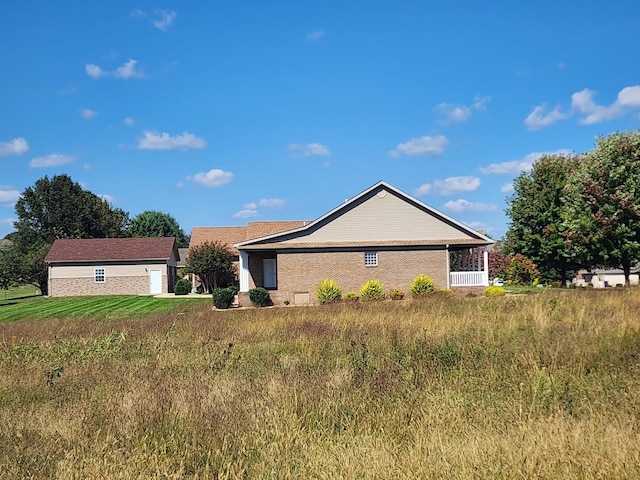 view of property exterior