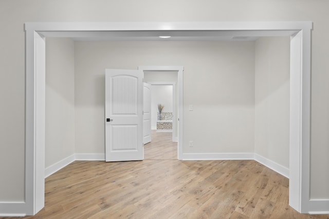 323 Conway St, Frankfort, KY 40601 - spare room with baseboards and light wood-type flooring