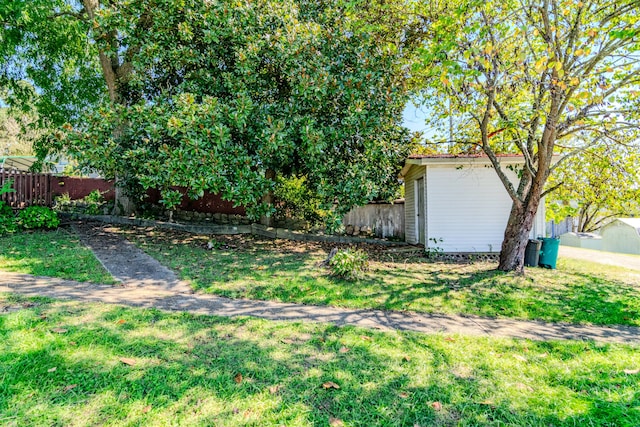 view of yard