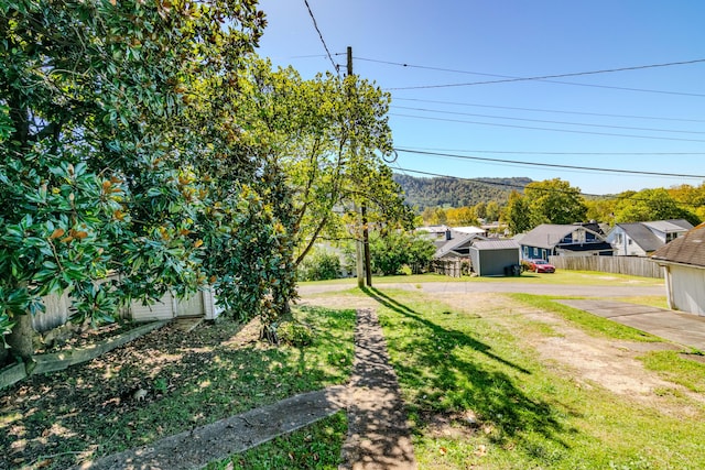 view of yard