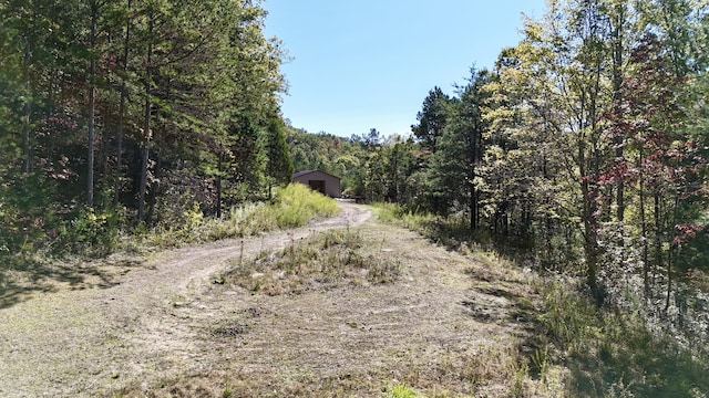 view of road