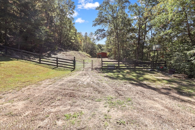 view of yard