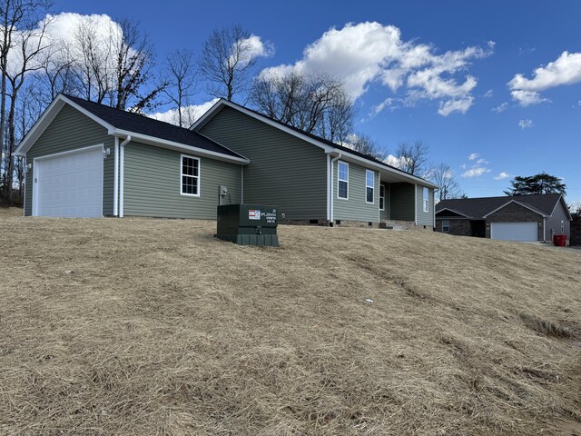 218 Little Acres Rd, Lily, KY 40740 - exterior space featuring an attached garage