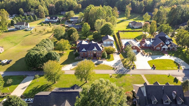 birds eye view of property featuring a residential view