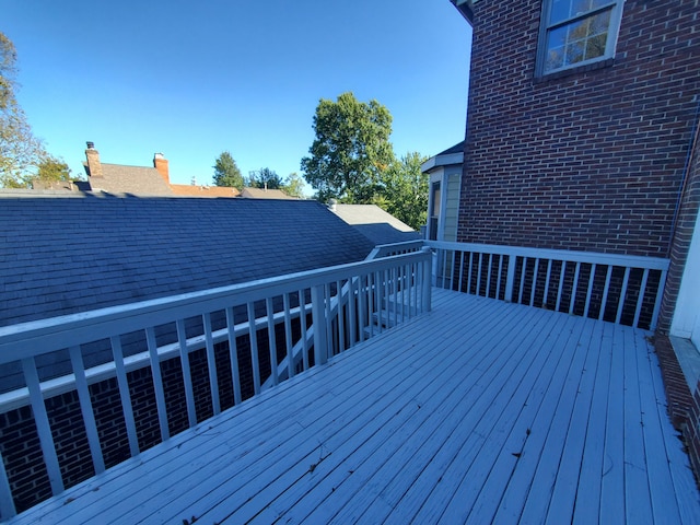 view of deck