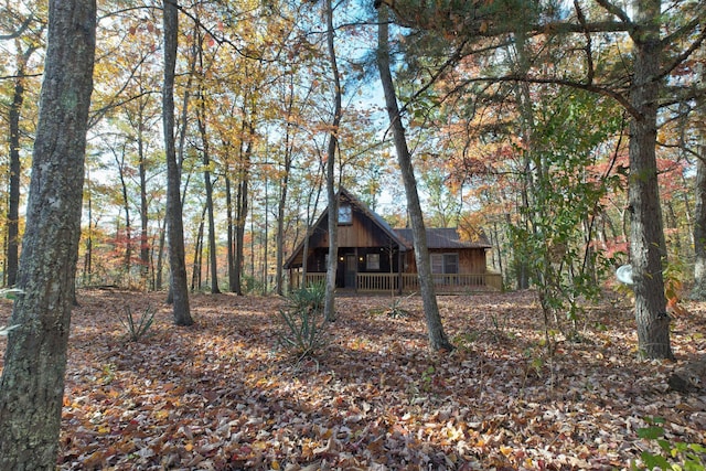 view of back of house