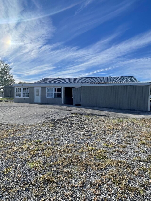 view of rear view of property