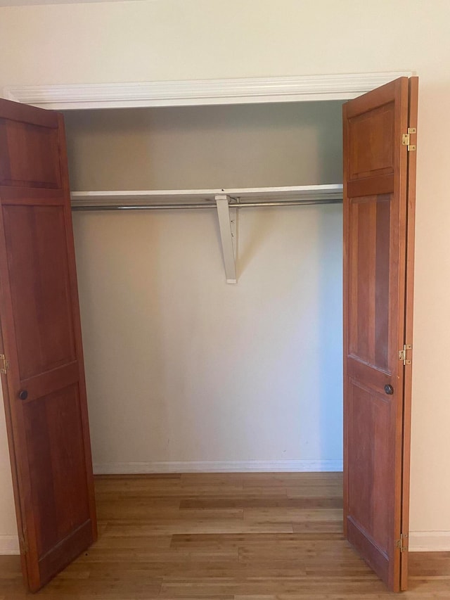 view of closet