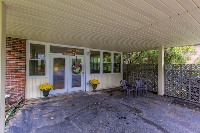 view of patio