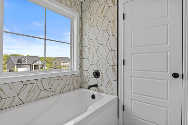 bathroom with a bathing tub