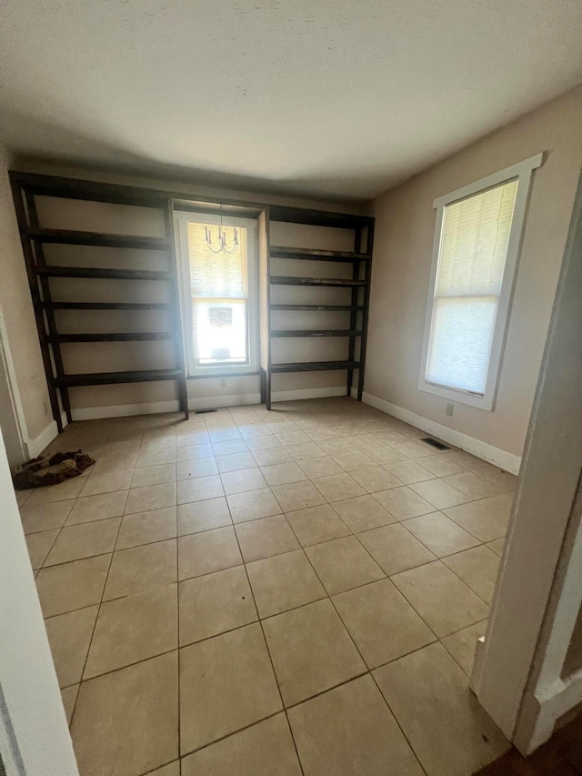 view of tiled foyer