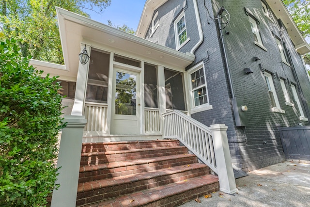 view of entrance to property