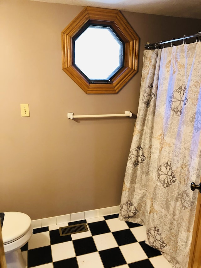 bathroom with toilet