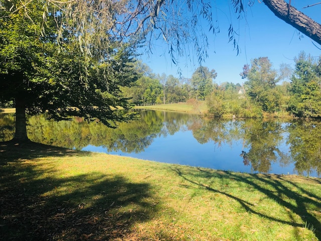 property view of water