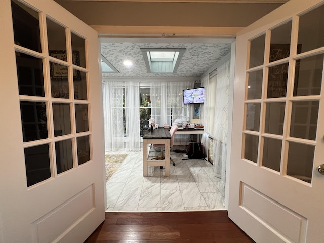 view of office