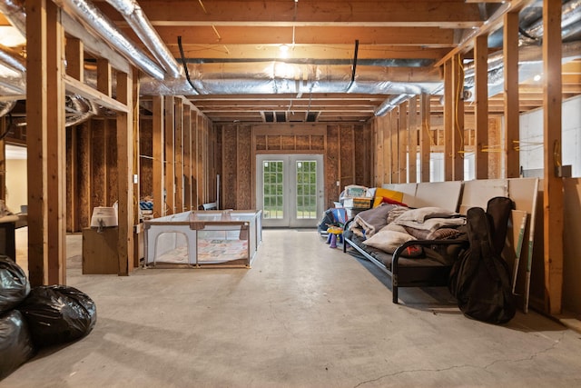 miscellaneous room featuring concrete floors