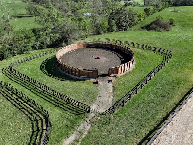 view of property's community featuring a rural view