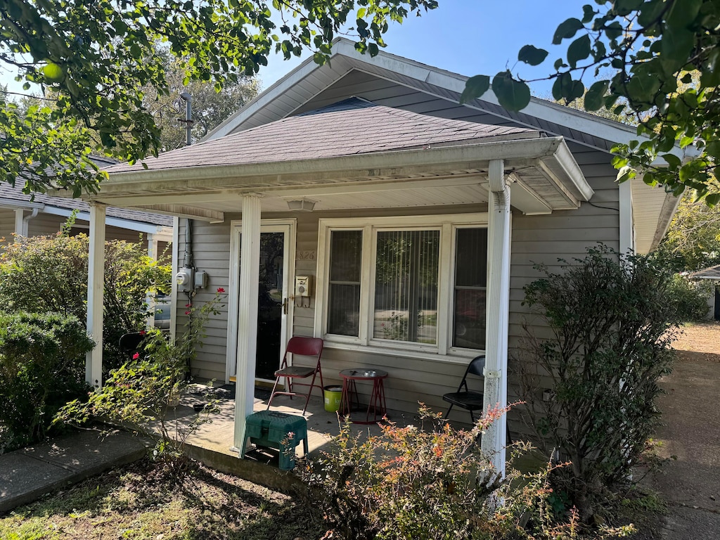 view of rear view of house