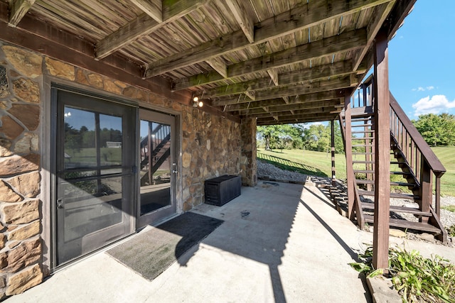 view of patio / terrace