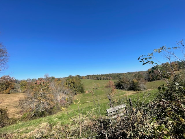 exterior space featuring a rural view