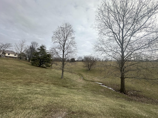 exterior space with a rural view