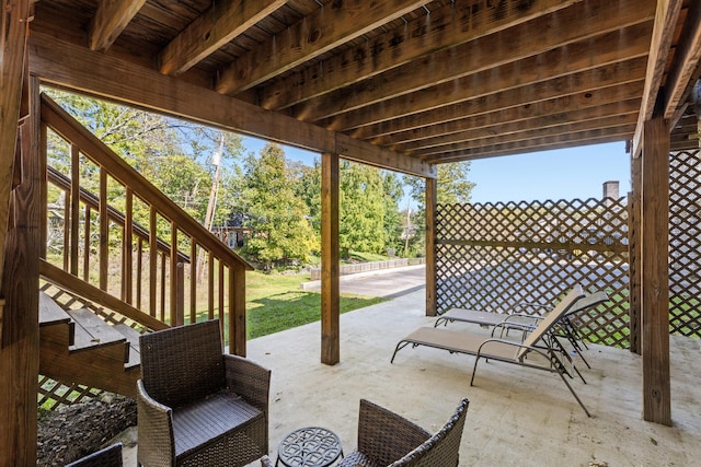 view of patio / terrace