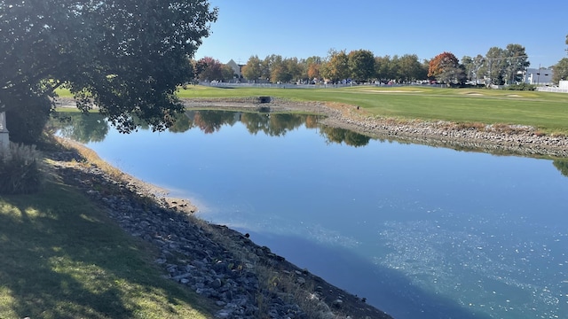 view of water feature