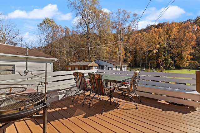 view of deck