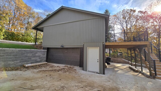 273 Hidden Hills Rd, Lancaster, KY 40444 - view of garage