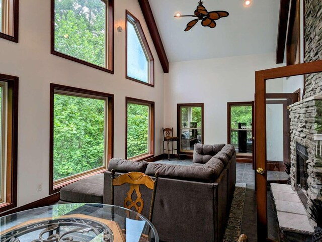 kitchen featuring appliances with stainless steel finishes, light hardwood / wood-style flooring, light stone countertops, and sink