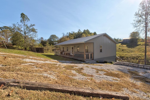 view of side of home