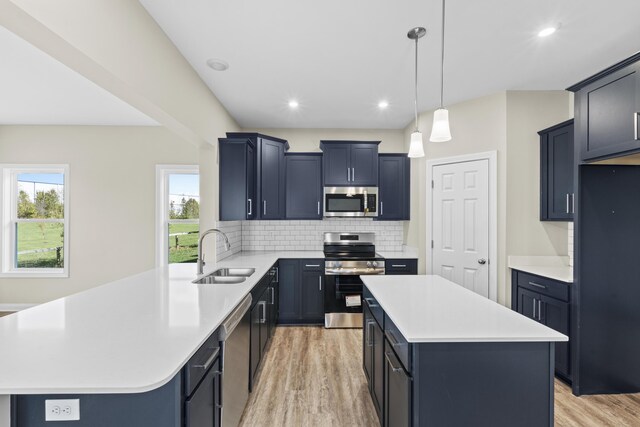 kitchen featuring decorative backsplash and sink