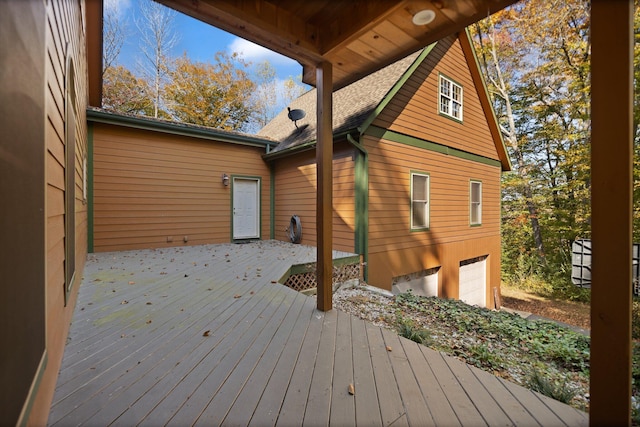 270 Wondering Woods Dr, Somerset, KY 42503 - deck with an attached garage