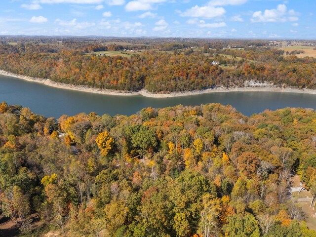 270 Wondering Woods Dr, Somerset, KY 42503 - aerial overview of property's location featuring a forest and a nearby body of water