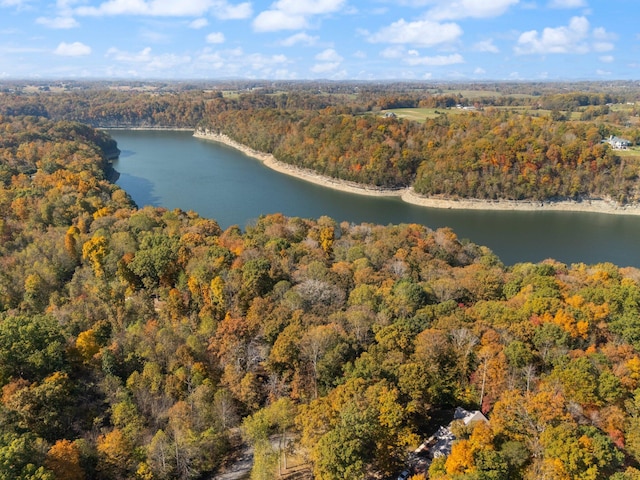 270 Wondering Woods Dr, Somerset, KY 42503 - aerial view of property's location with a forest and a large body of water