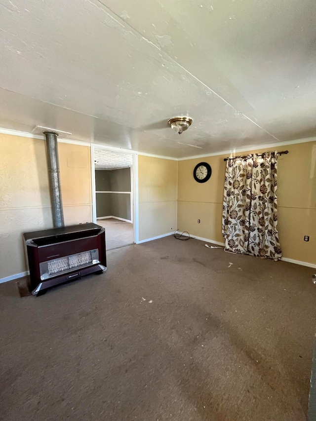 view of unfurnished living room