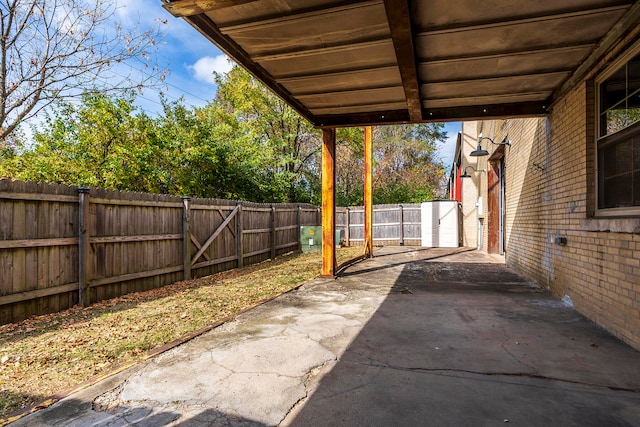 view of patio / terrace