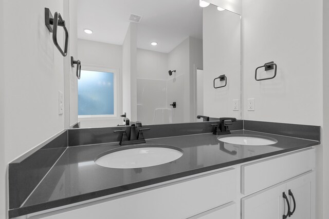 148 Nuthatch Trl, Georgetown, KY 40324 - full bathroom with double vanity and a shower